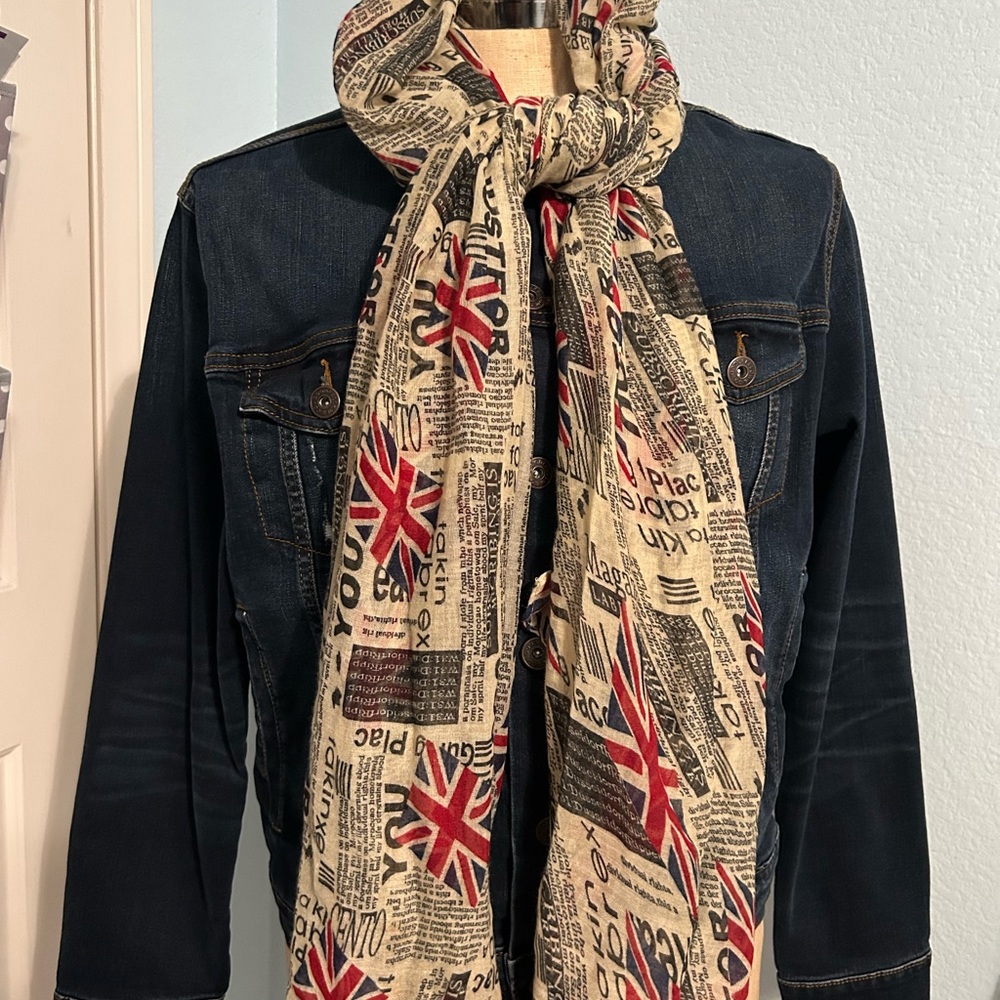 British themed scarf